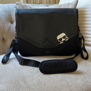 Karl Lagerfeld diaper bag